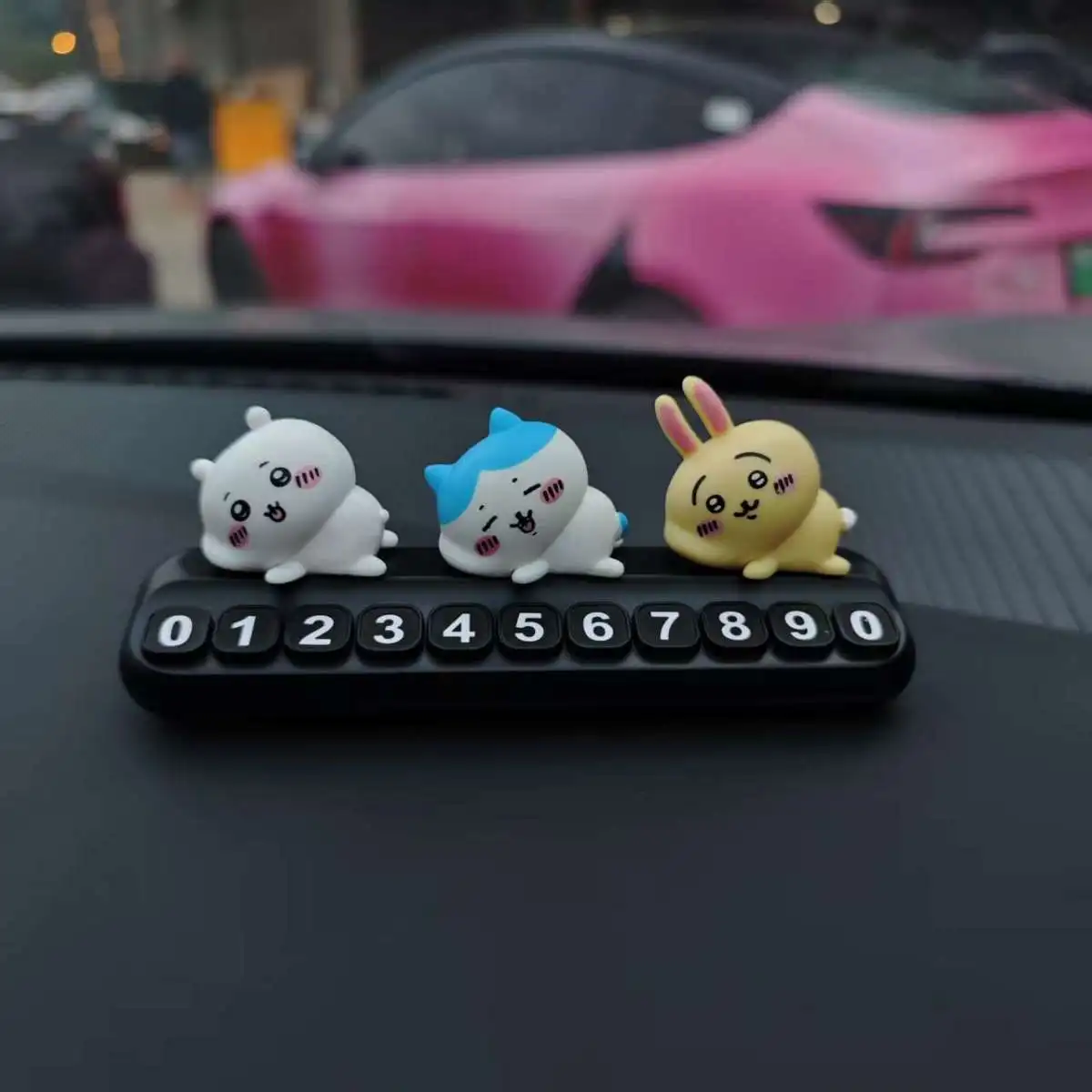 Car Accessories Japanese - لوحة أرقام مواقف السيارات المؤقتة من