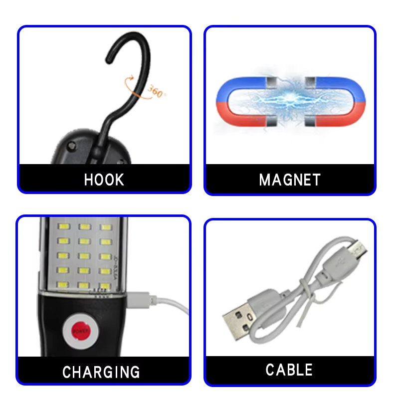 مصباح عمل LED قوي C5 مع مغناطي - مراجعة Car Led Light وسعره
