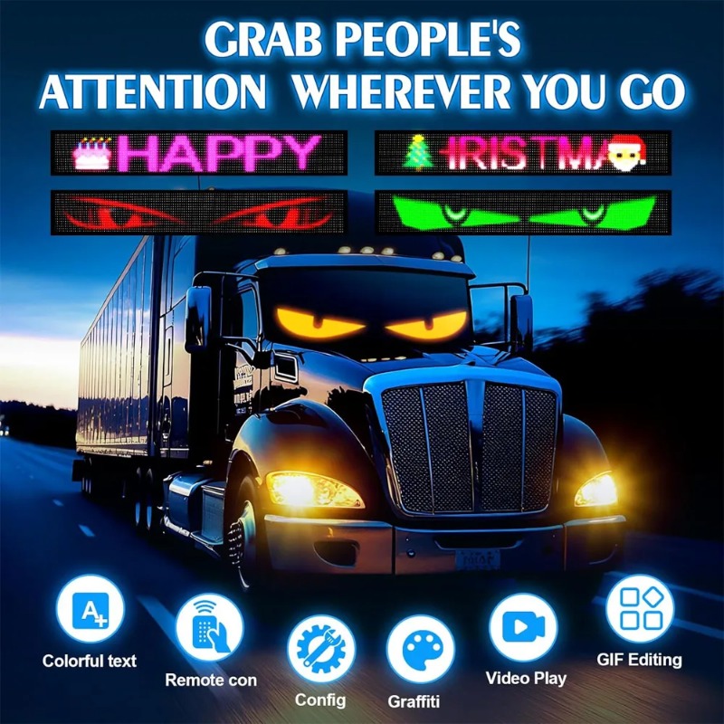 لوحة LED ماتريكس بكسل، لافتة L - مراجعة Car Led Light وسعره